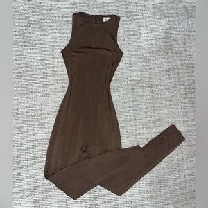 Oh Polly Brown Jumpsuit